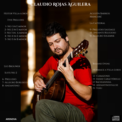 Claudio Rojas Aguilera – Guitarra Clásica